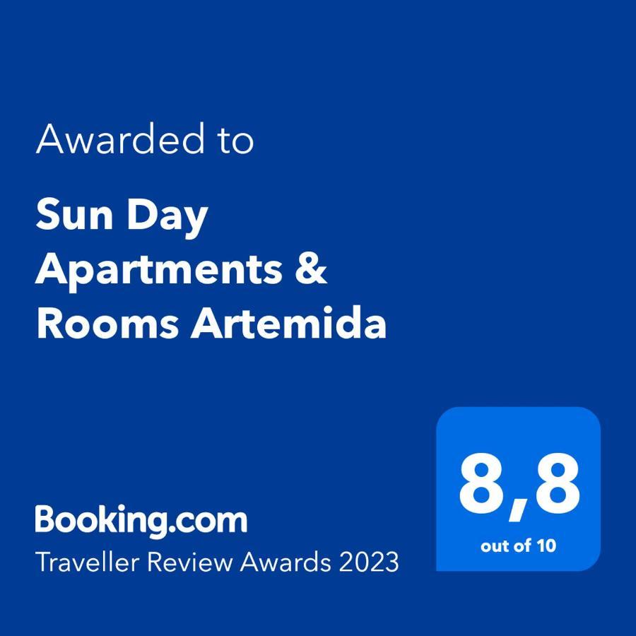 Sun Day Apartments Free Airport Shuttle أرتيميدا المظهر الخارجي الصورة