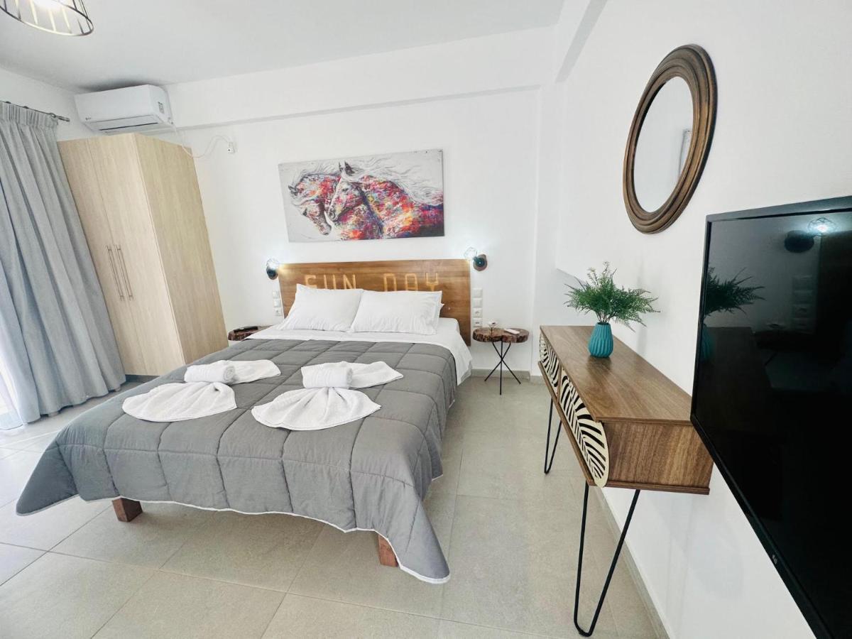 Sun Day Apartments Free Airport Shuttle أرتيميدا المظهر الخارجي الصورة