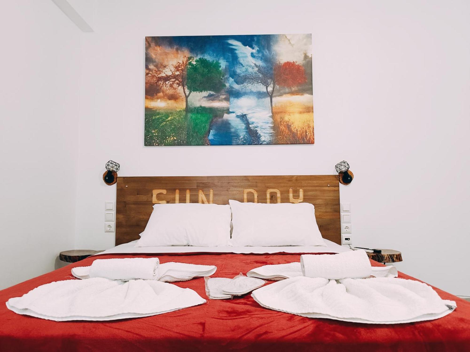 Sun Day Apartments Free Airport Shuttle أرتيميدا المظهر الخارجي الصورة
