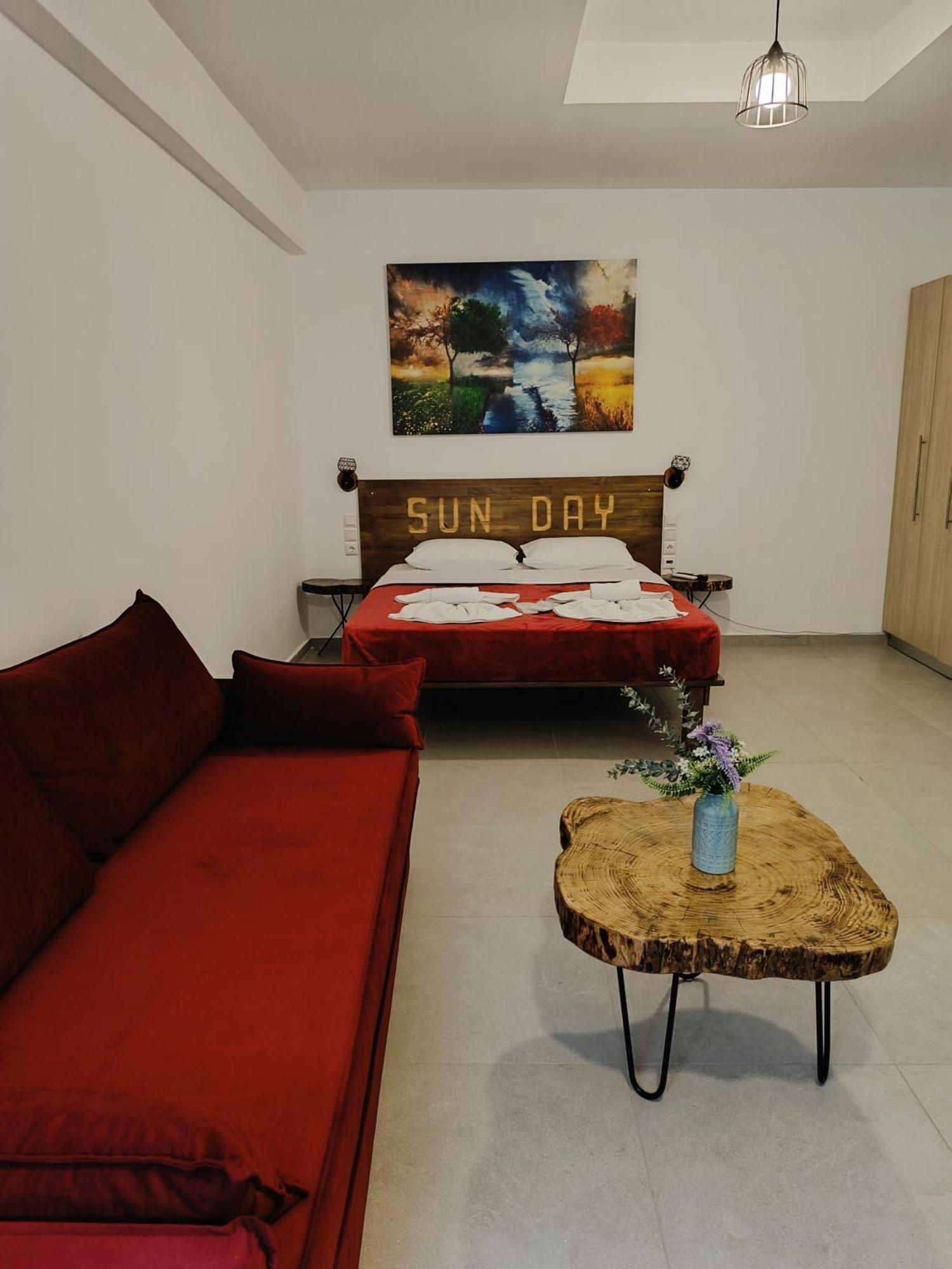 Sun Day Apartments Free Airport Shuttle أرتيميدا المظهر الخارجي الصورة